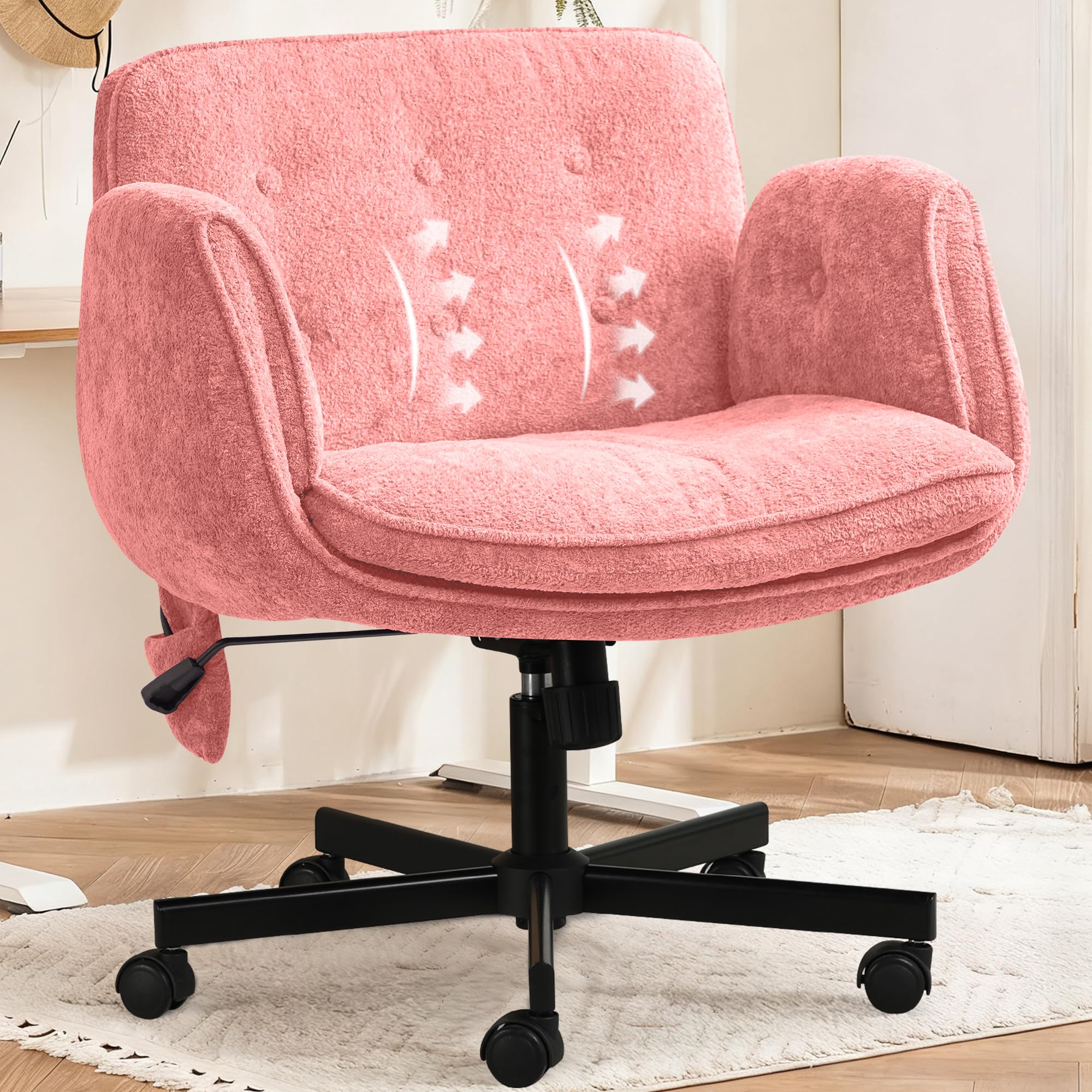 Folding Chair - كرسي مكتبي مريح بتصميم متقاطع مع