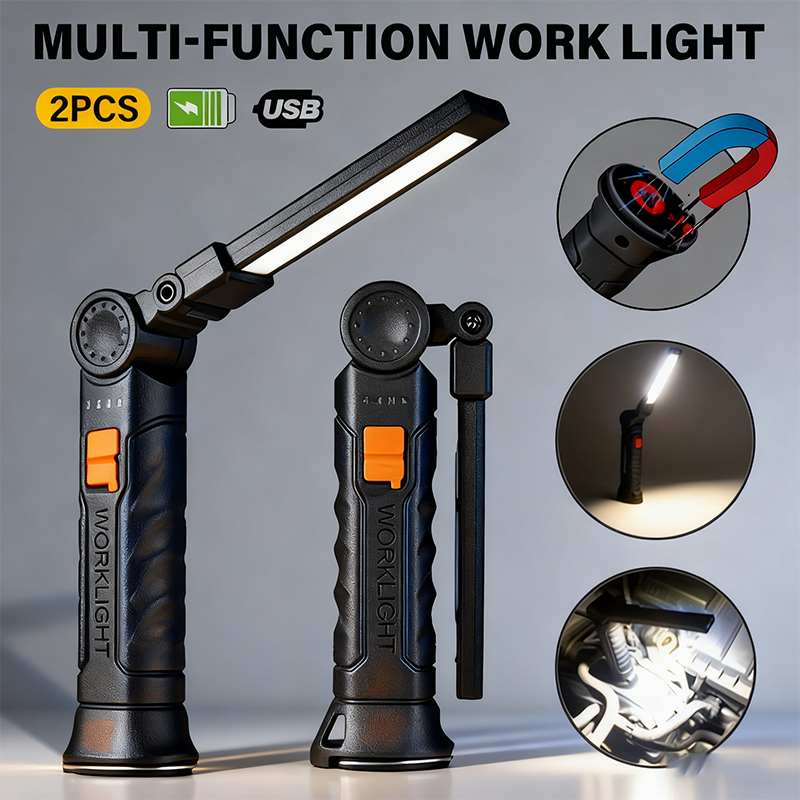 Camping Lantern - المحمولة COB مصباح ليد جيب USB