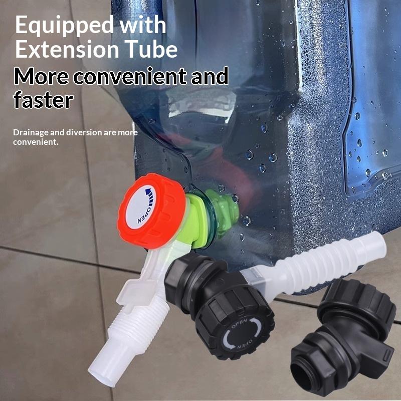 Outdoor Camping Water Jug - 1/3 قطع صنبور ماء محمول بديل