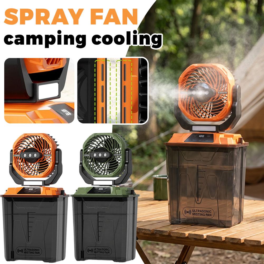 Outdoor Camping Fans - مروحة تبريد محمولة جديدة للاستخدام الخارجي