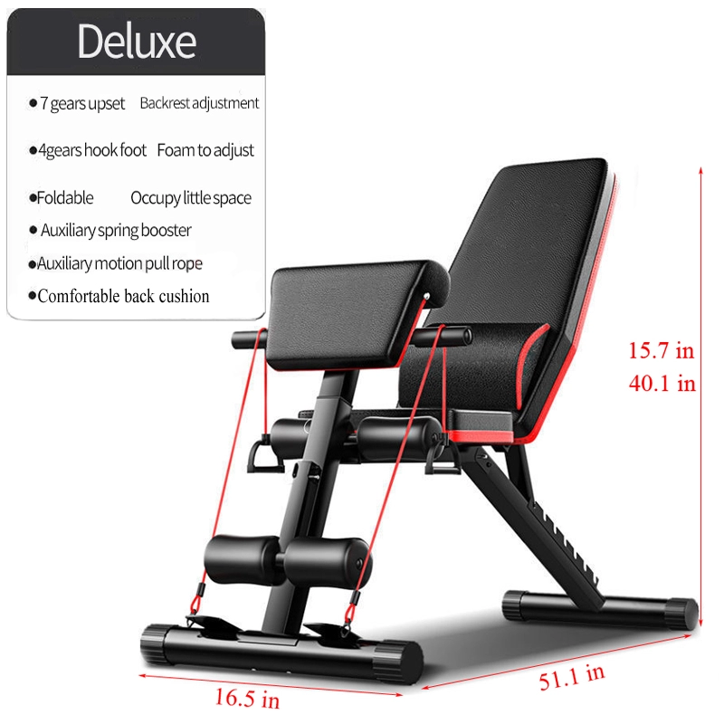 Folding Chair - مجموعة مقاعد دمبل قابلة للطي والتعديل