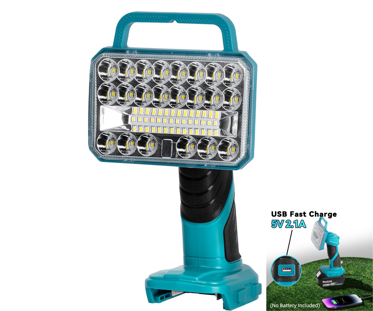 Outdoor Camping Jobs - مصباح يدوي LED لاسلكي 18 وات