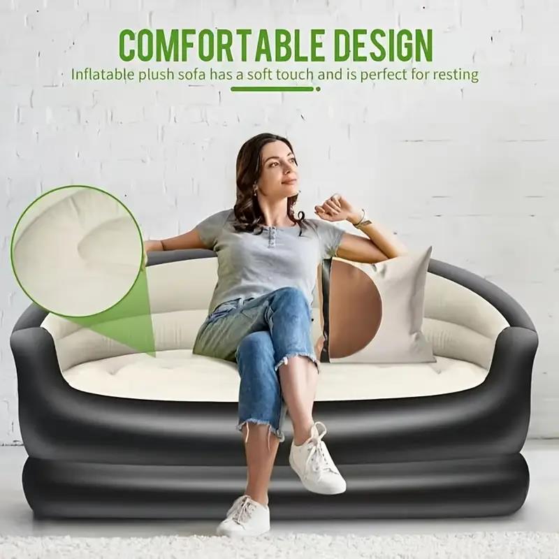 Outdoor Camping Recliner - سرير قابل للنفخ محمول في الهواء