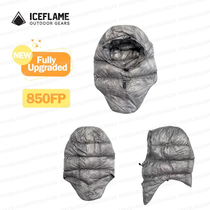 Ultralight Sleeping Bag - لهب الجليد أسفل هود التخييم في