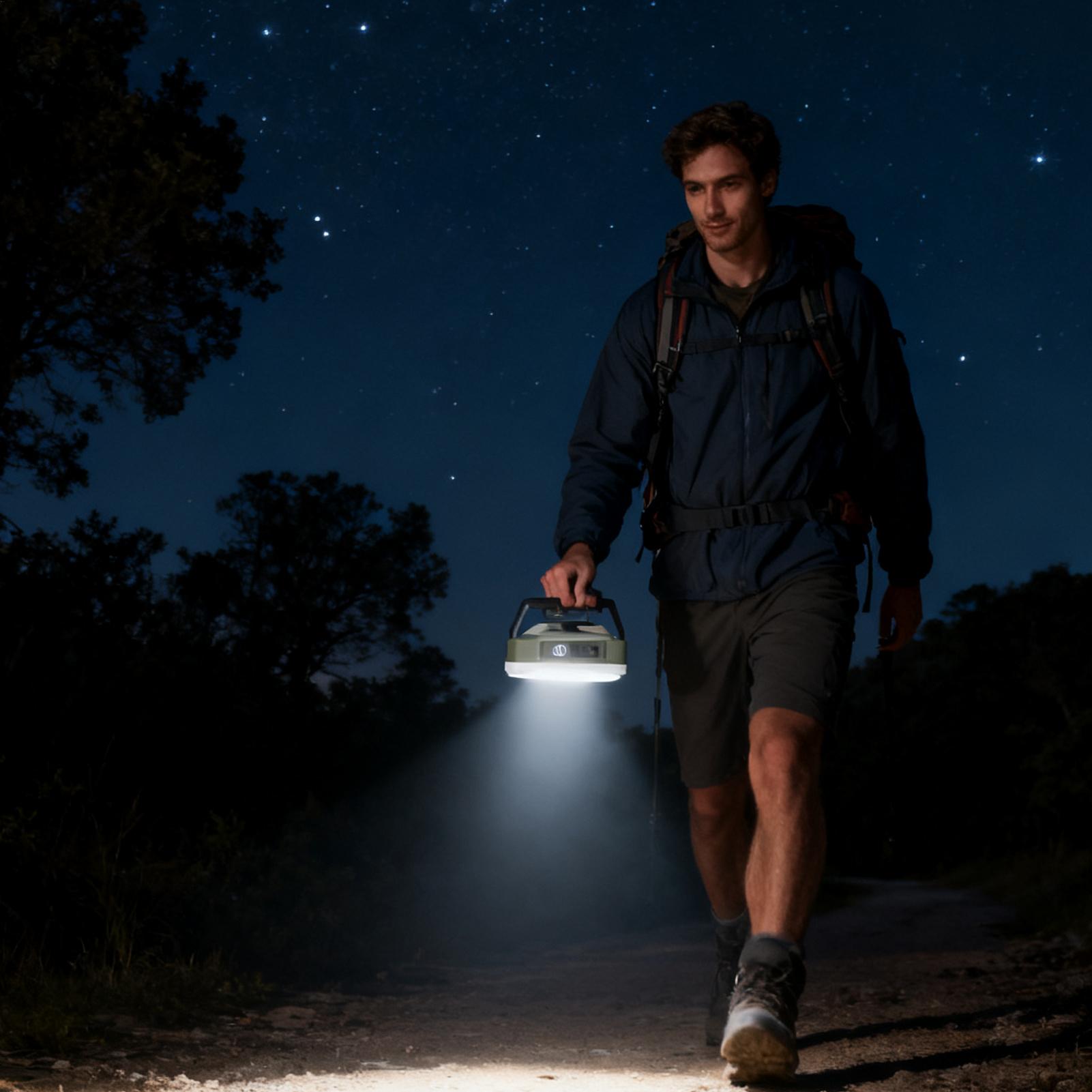 Outdoor Camping Jobs - فانوس التخييم القابلة لإعادة الشحن المغناطيسي