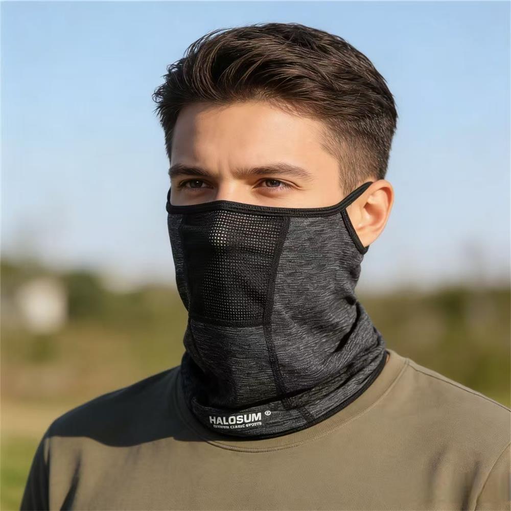 Trekking Gaiters - قناع وجه شبكي من الحرير الجليدي