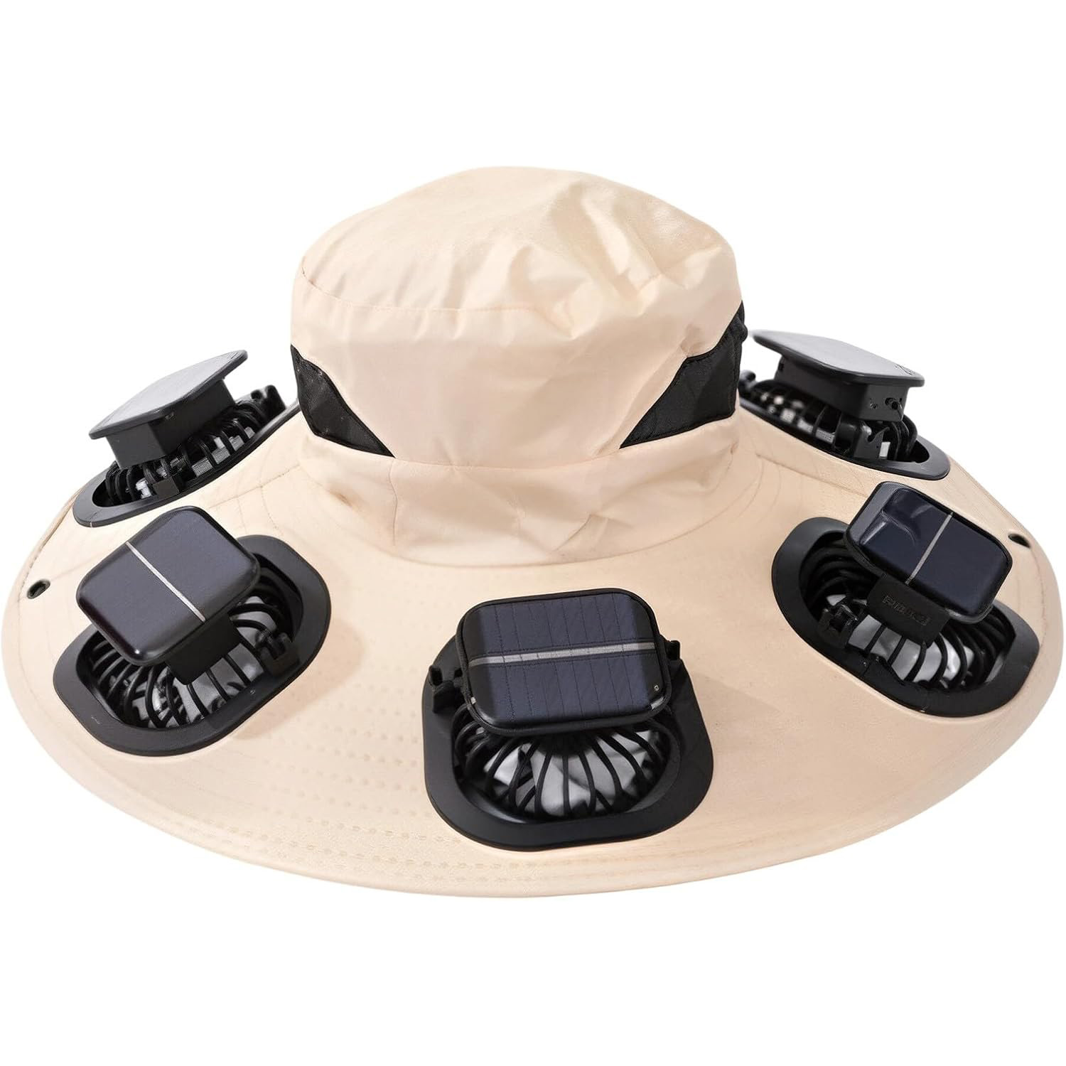 قبعة شمسية بـ 6 مراوح للرجال ل - مراجعة Outdoor Camping Fans وسعره