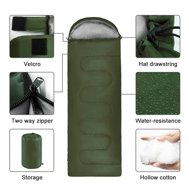 كيس نوم للتخييم خفيف الوزن للغ - مراجعة Ultralight Sleeping Bag وسعره