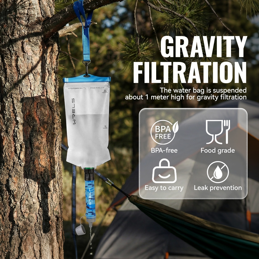فلتر مياه محمول عالي الجودة لل - مراجعة Portable Water Filter وسعره