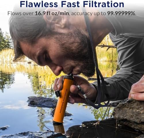 فلتر مياه Pro 6L Camo Gravity  - مراجعة Portable Water Filter وسعره