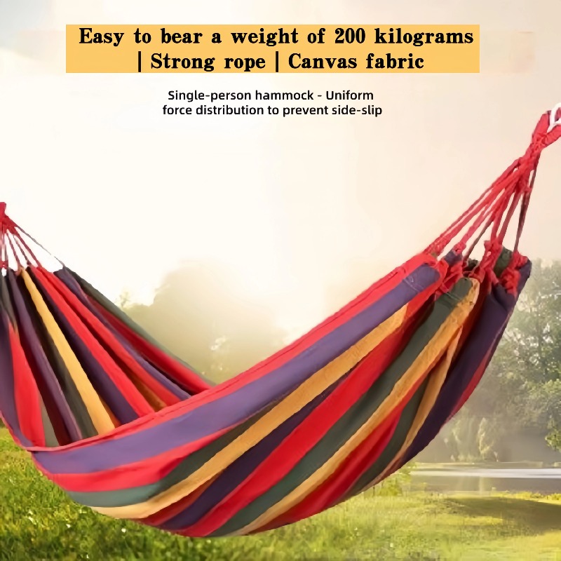 أرجوحة قماشية سميكة للاستخدام  - مراجعة Outdoor Camping Stores وسعره