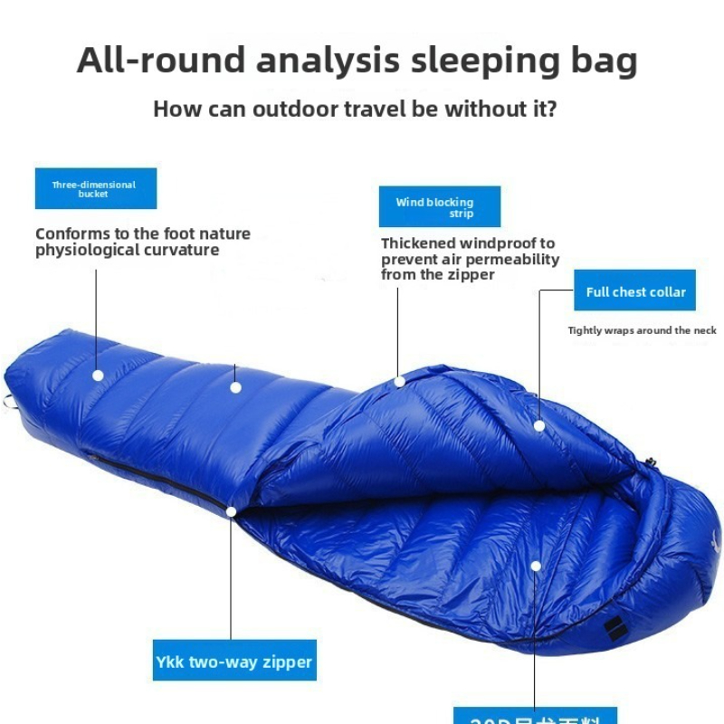 حقيبة نوم خفيفة للغاية ، مومى  - مراجعة Ultralight Sleeping Bag وسعره