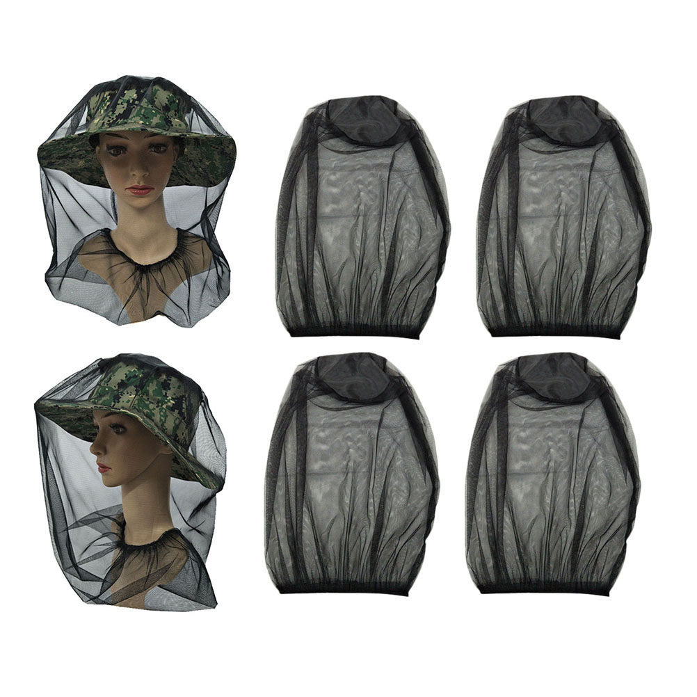 4 قطع من شبكة الرأس المضادة لل - مراجعة Outdoor Camping Mosquito Net وسعره