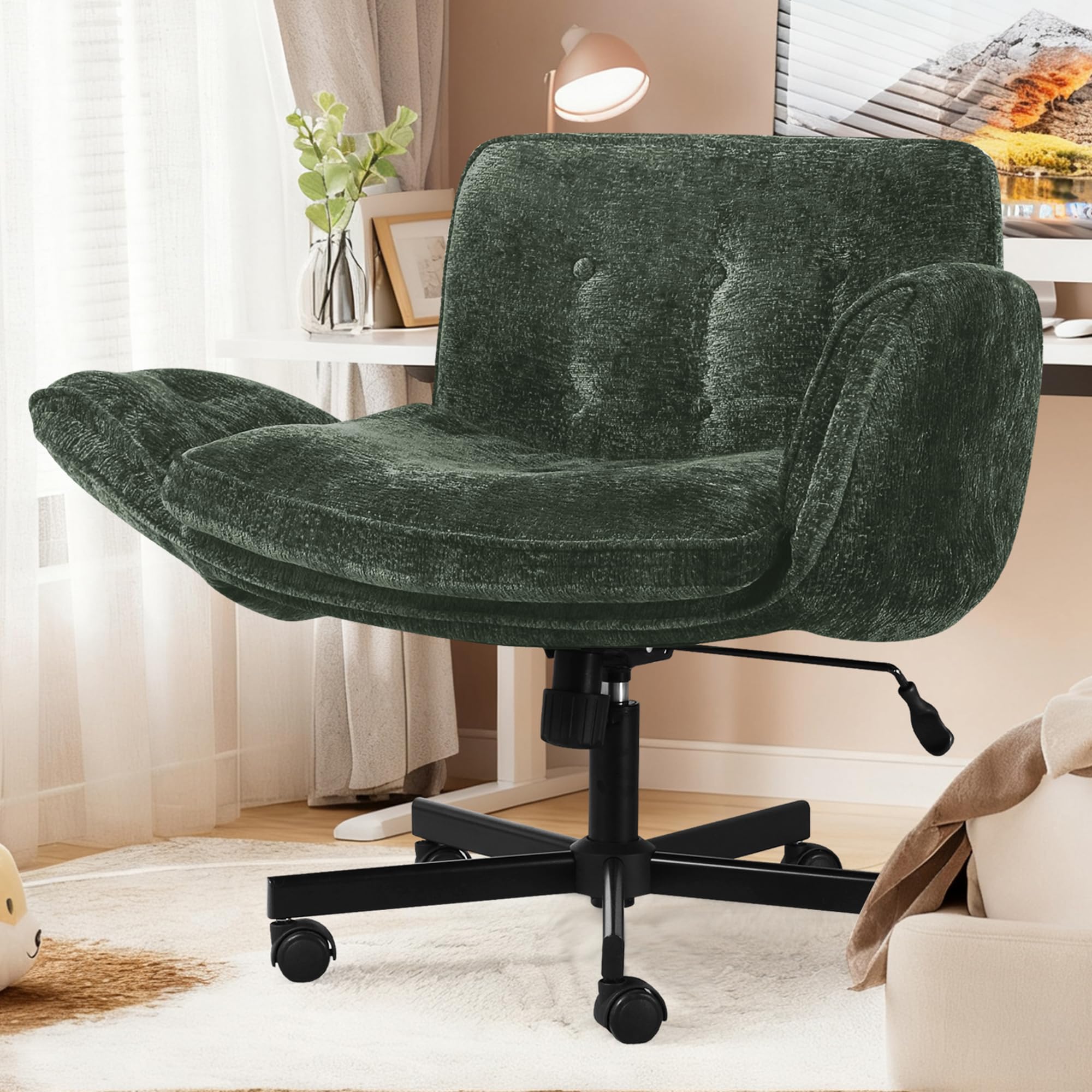 كرسي مكتبي مريح بتصميم متقاطع  - مراجعة Folding Chair وسعره
