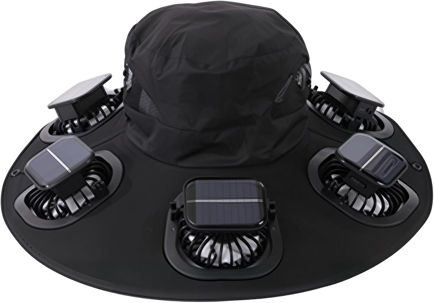 قبعة شمسية مزودة بـ 6 مراوح تع - مراجعة Outdoor Camping Fans وسعره
