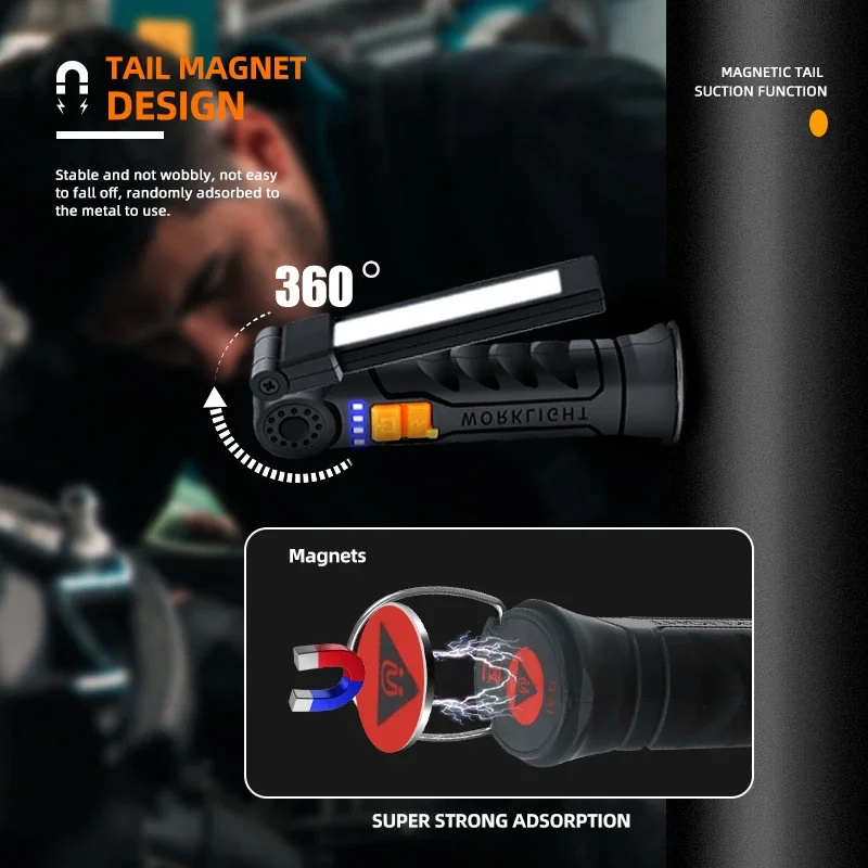 مصباح عمل LED محمول قابل لإعاد - مراجعة Camping Lantern وسعره
