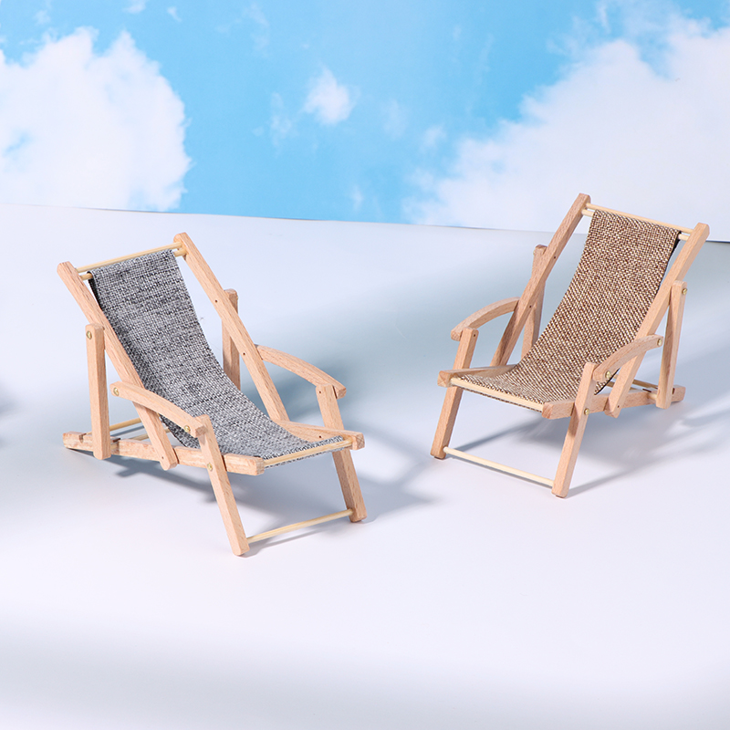 1 قطعة 1/12 دمية كرسي سطح السف - مراجعة Folding Chair وسعره