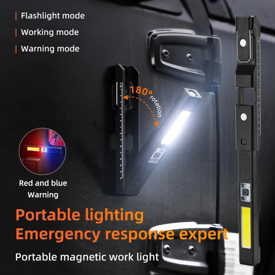 مصباح يدوي LED قابل لإعادة الش - مراجعة Outdoor Camping Jobs وسعره