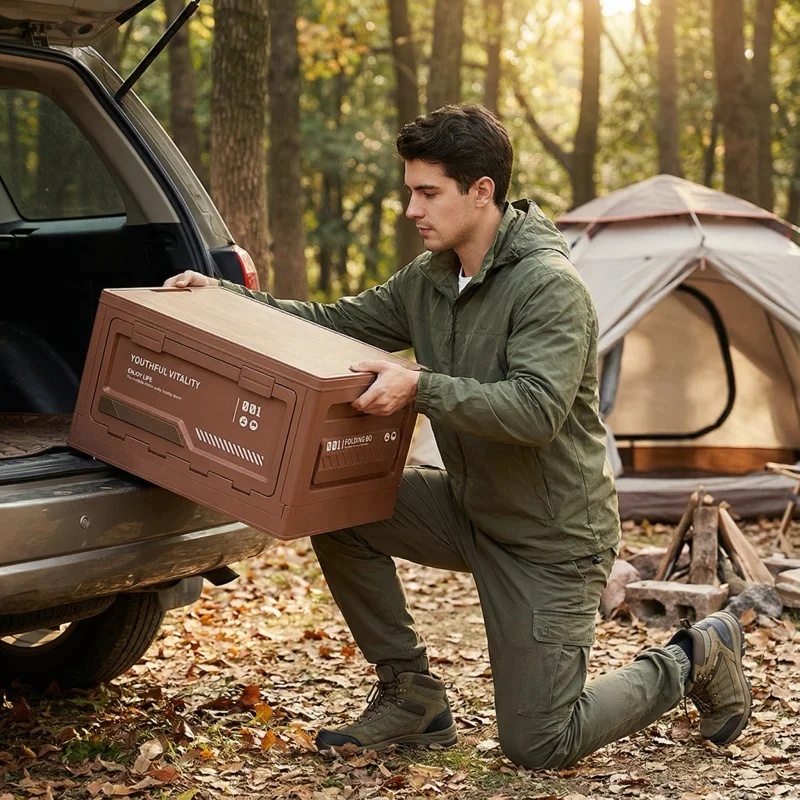 صندوق تخزين خارجي قابل للطي لل - مراجعة Outdoor Camping Stores وسعره