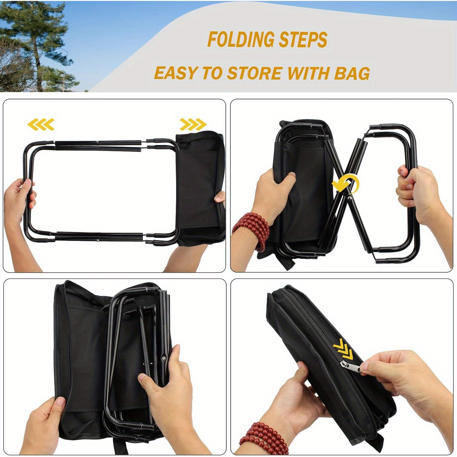 مقاعد قابلة للطي للتخييم والتن - مراجعة Outdoor Camping Stores وسعره