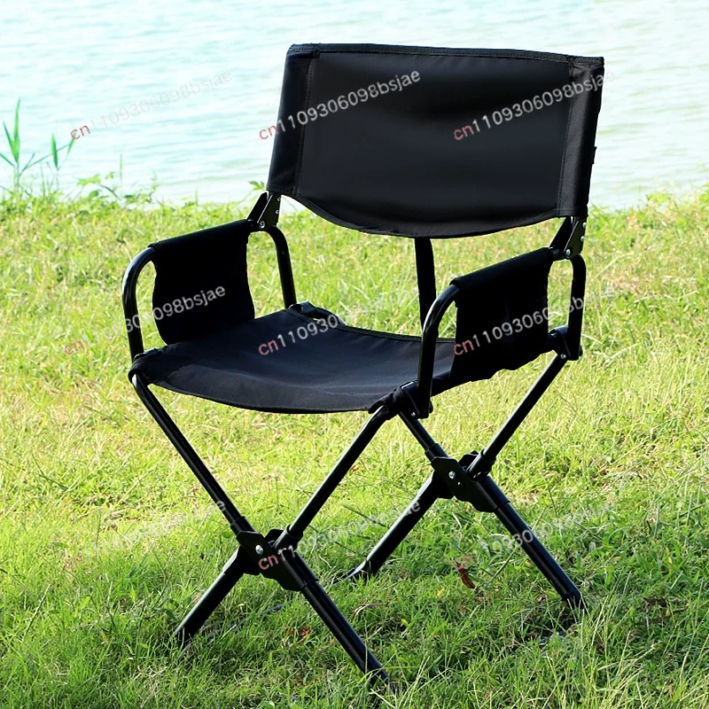 كرسي قابل للطي متين وقوي للتخي - مراجعة Outdoor Camping Folding Chair وسعره