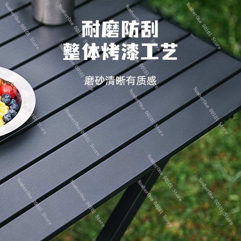 طاولة وكراسي تخييم قابلة للطي  - مراجعة Outdoor Camping Folding Chair وسعره