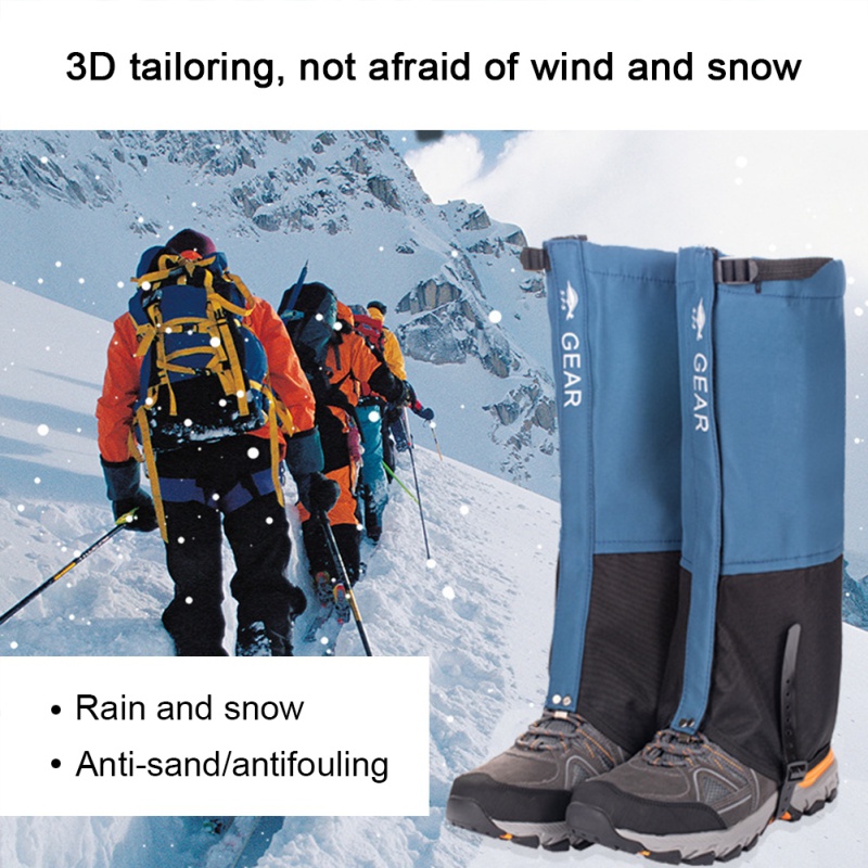 المشي لمسافات طويلة في الهواء  - مراجعة Trekking Gaiters وسعره