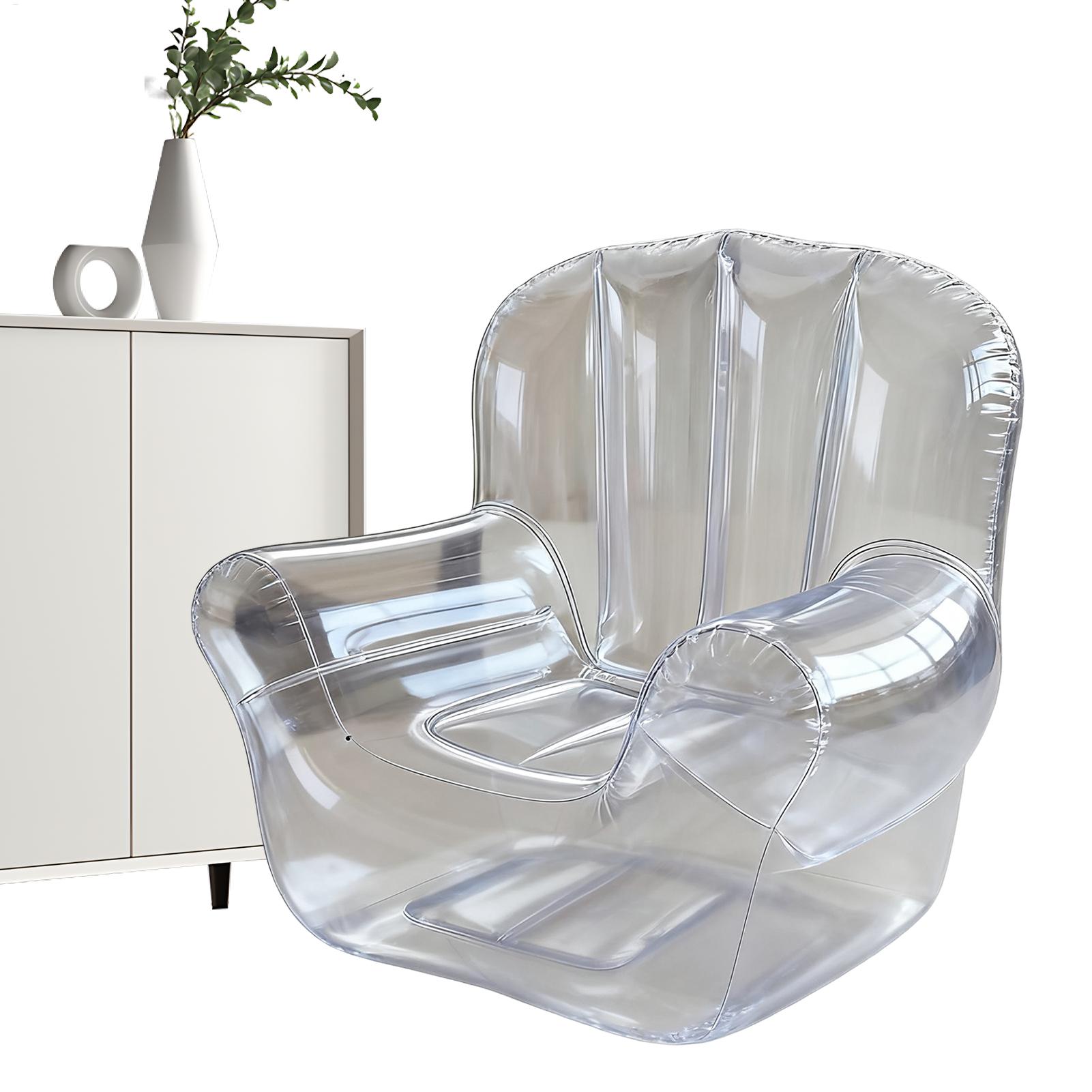 أريكة سميكة شفافة PVC أريكة قا - مراجعة Outdoor Camping Recliner وسعره