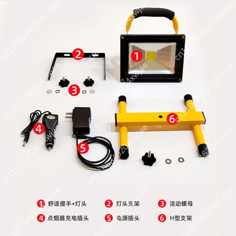 كشاف LED محمول مقاوم للماء قاب - مراجعة Outdoor Camping Jobs وسعره