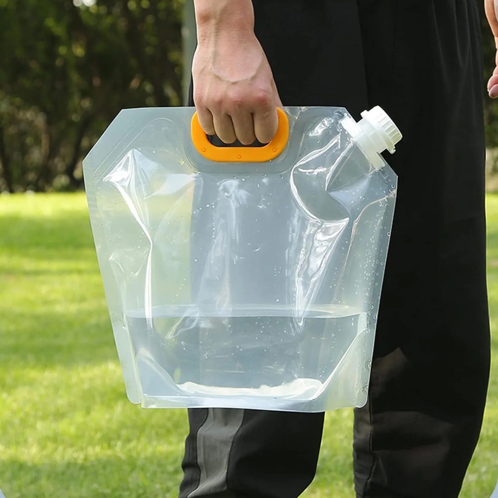 حقيبة ماء محمولة سعة 5 لتر، دل - مراجعة Outdoor Camping Water Jug وسعره