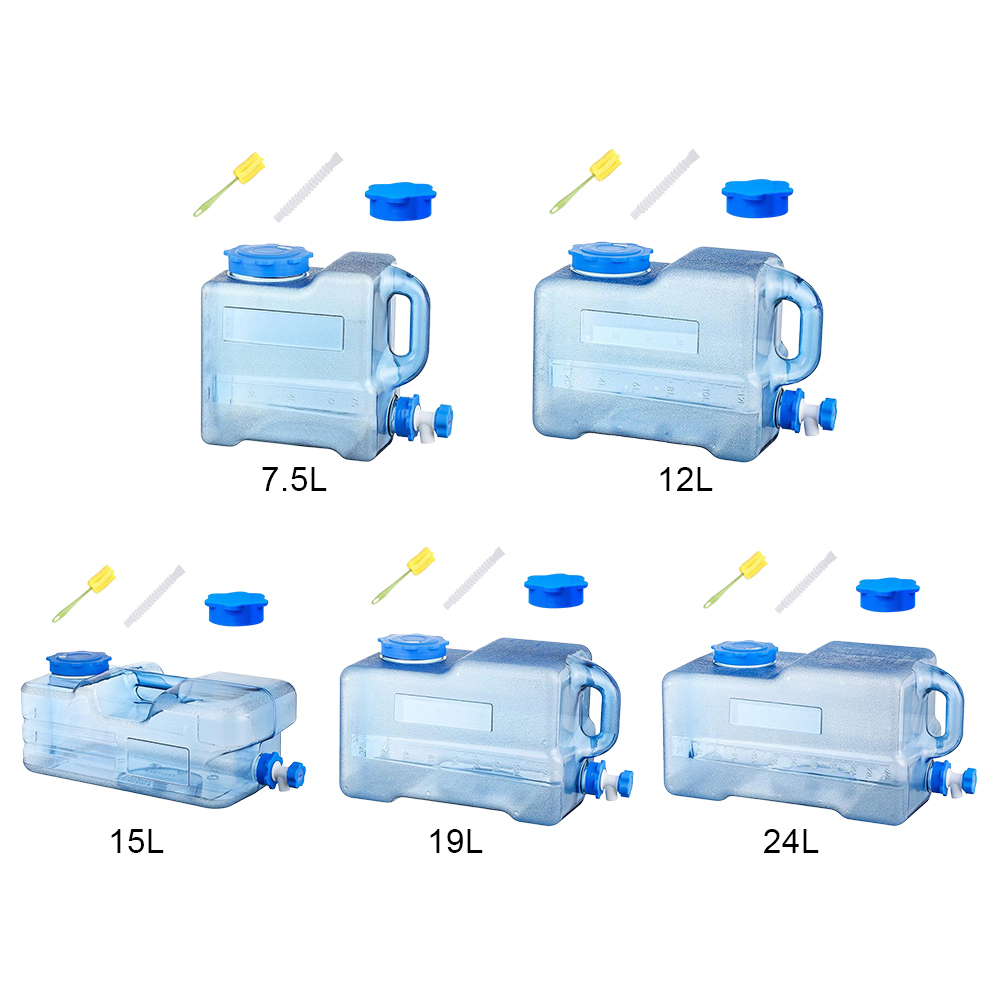 حاوية برميل مياه للطوارئ مع رذ - مراجعة Outdoor Camping Water Jug وسعره