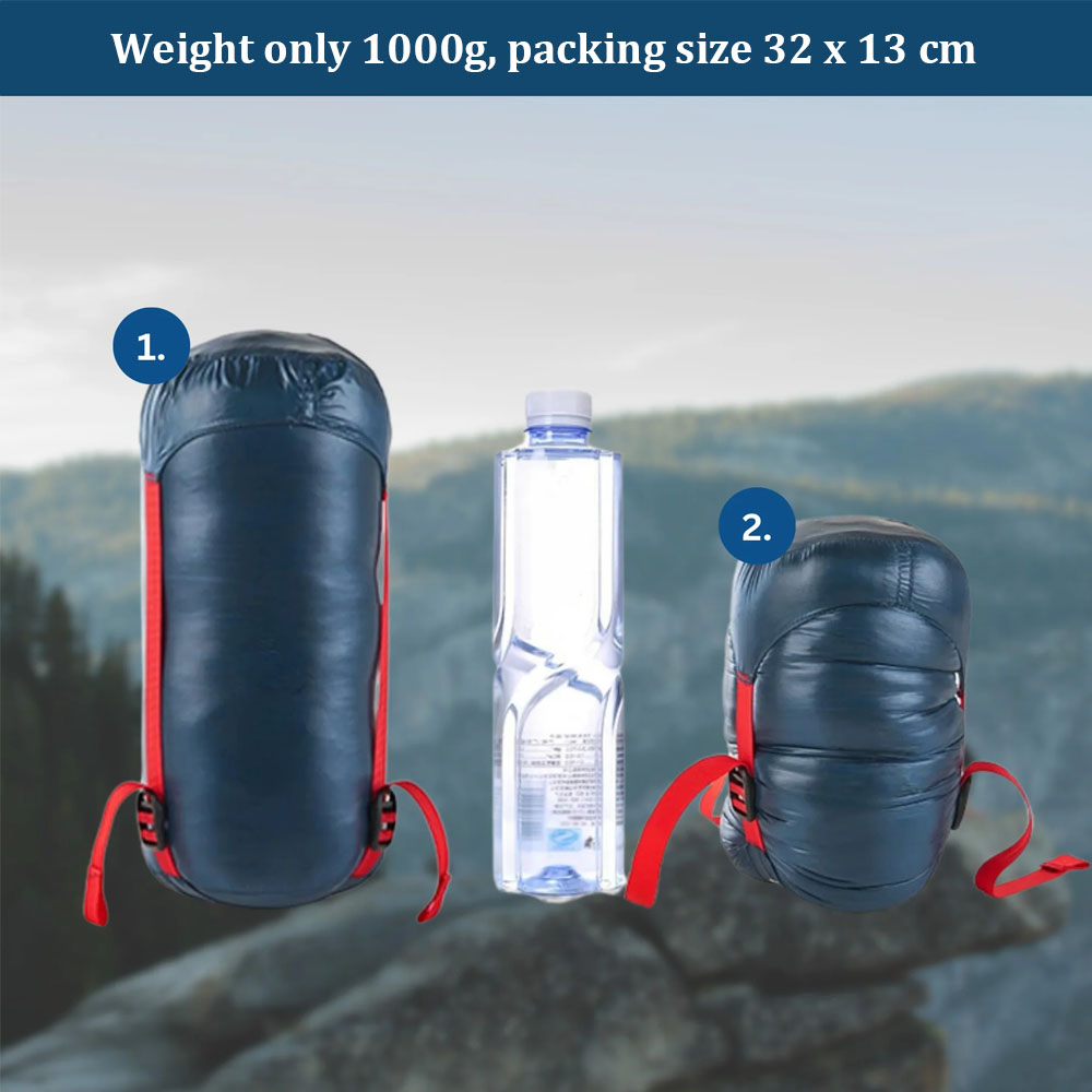 كيس نوم خفيف الوزن مصنوع من ري - مراجعة Ultralight Sleeping Bag وسعره