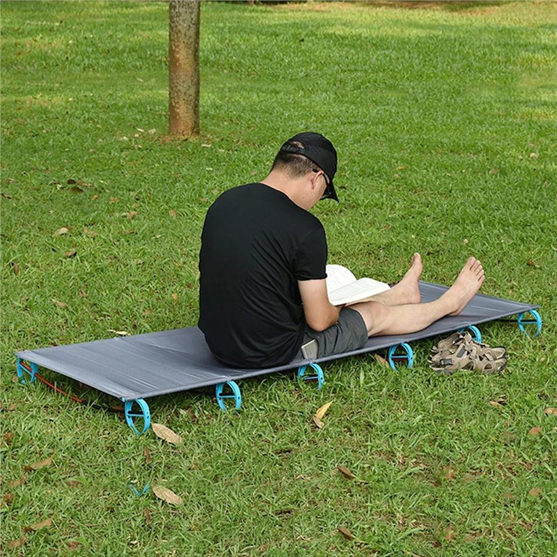 سرير تخييم محمول A69P للاستخدا - مراجعة Outdoor Camping Cot وسعره