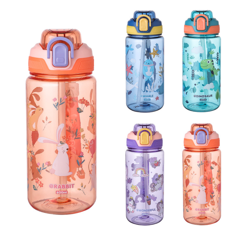 600 مللي الكرتون الحيوان زجاجة - مراجعة Outdoor Camping Water Jug وسعره