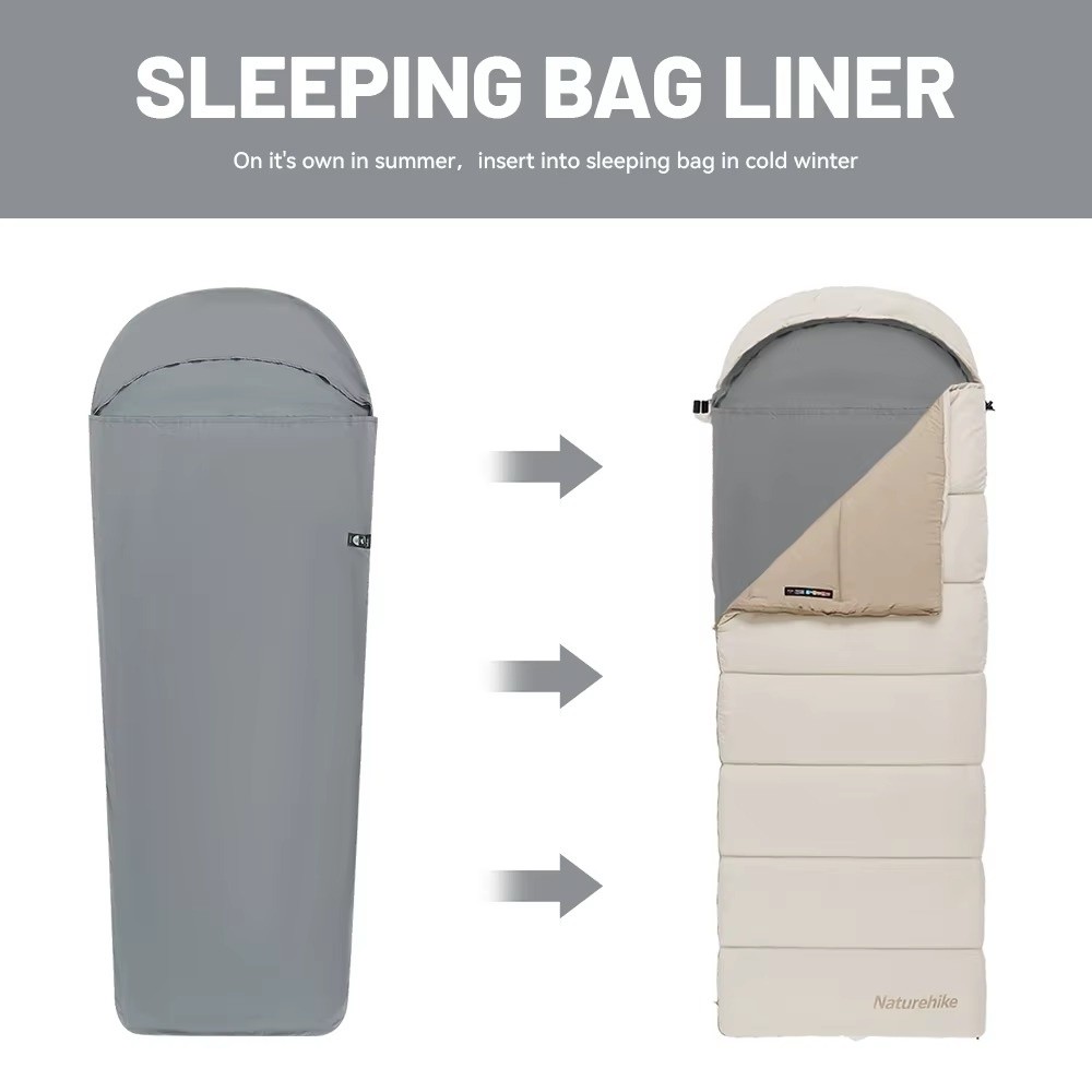 بطانة كيس نوم خفيفة الوزن للغا - مراجعة Ultralight Sleeping Bag وسعره
