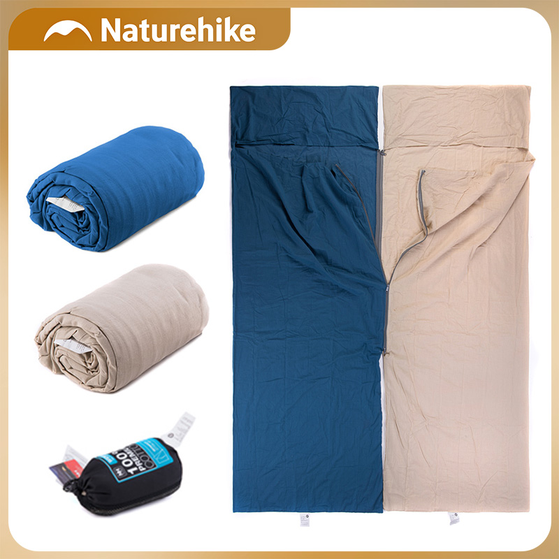 بطانة كيس نوم من القطن بالكامل - مراجعة Ultralight Sleeping Bag وسعره
