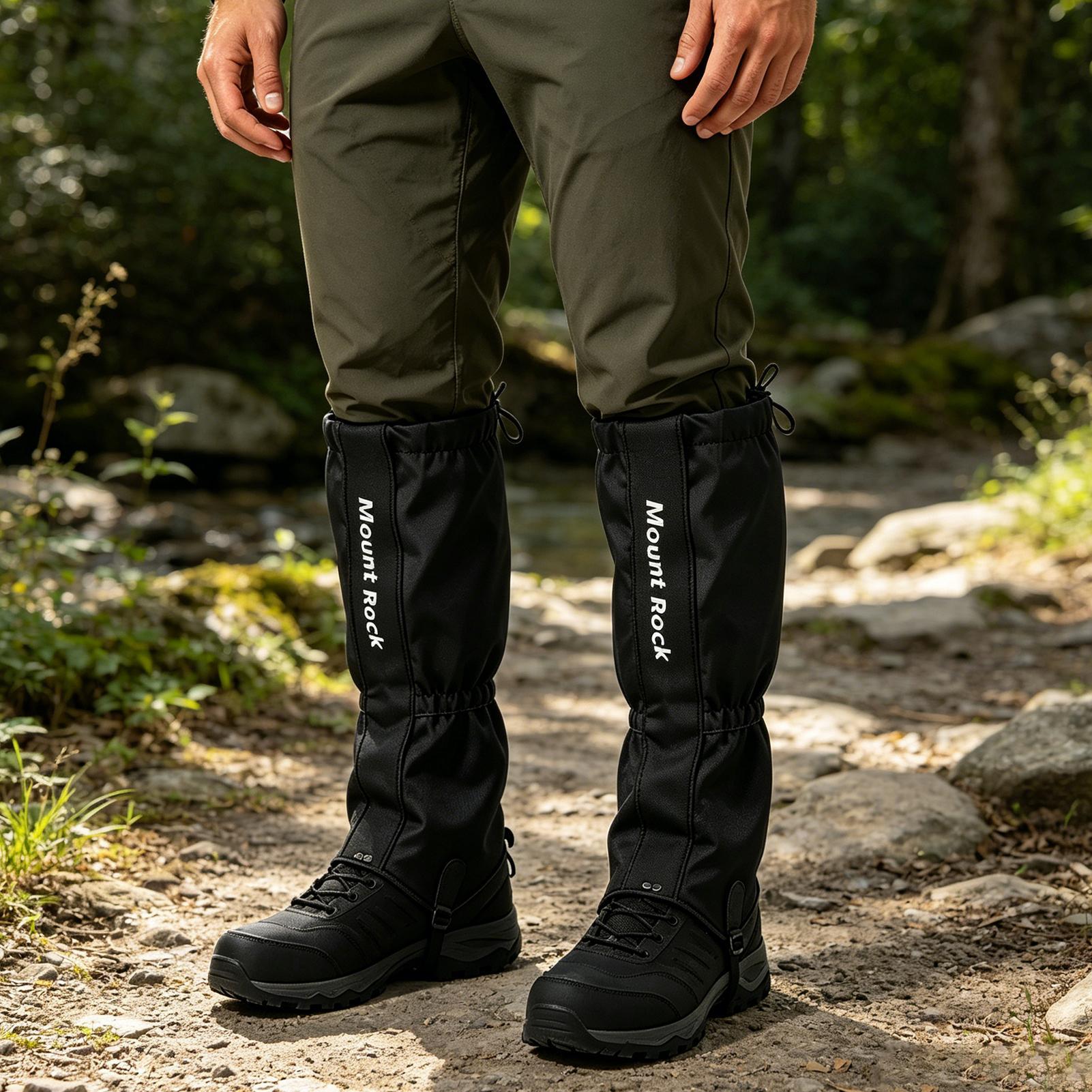 زوج واحد من واقيات الساق المقا - مراجعة Trekking Gaiters وسعره