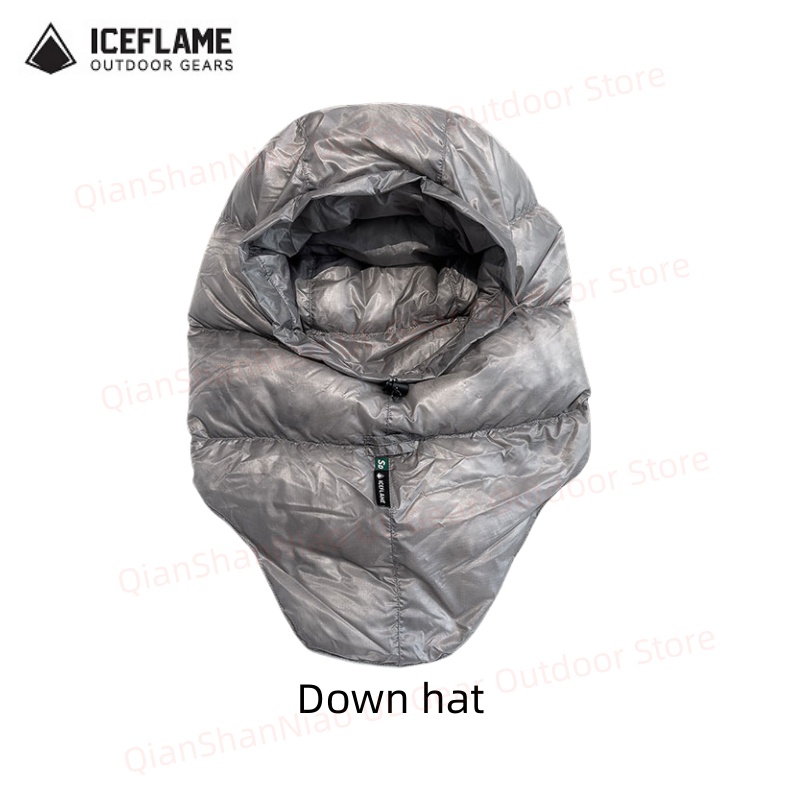 لهب الجليد أسفل هود التخييم في - مراجعة Ultralight Sleeping Bag وسعره
