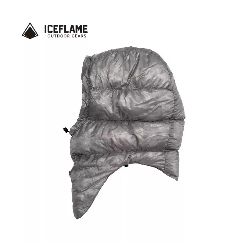 لهب الجليد أسفل هود التخييم في - مراجعة Ultralight Sleeping Bag وسعره