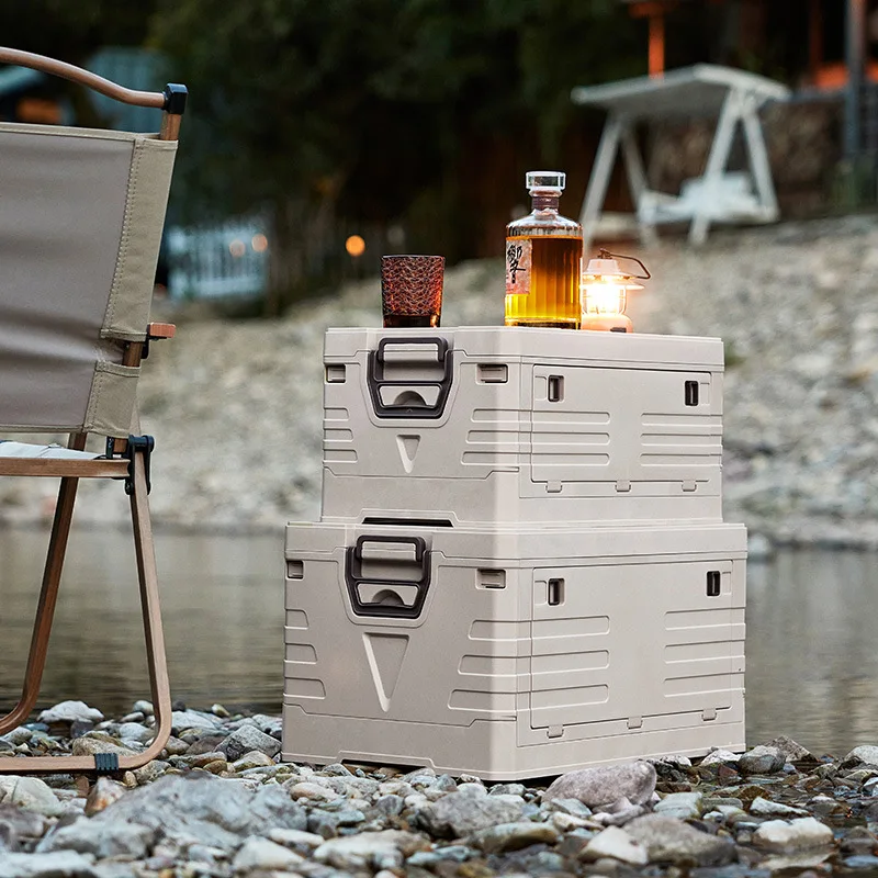 صندوق تخزين للسيارة قابل للطي  - مراجعة Outdoor Camping Stores وسعره