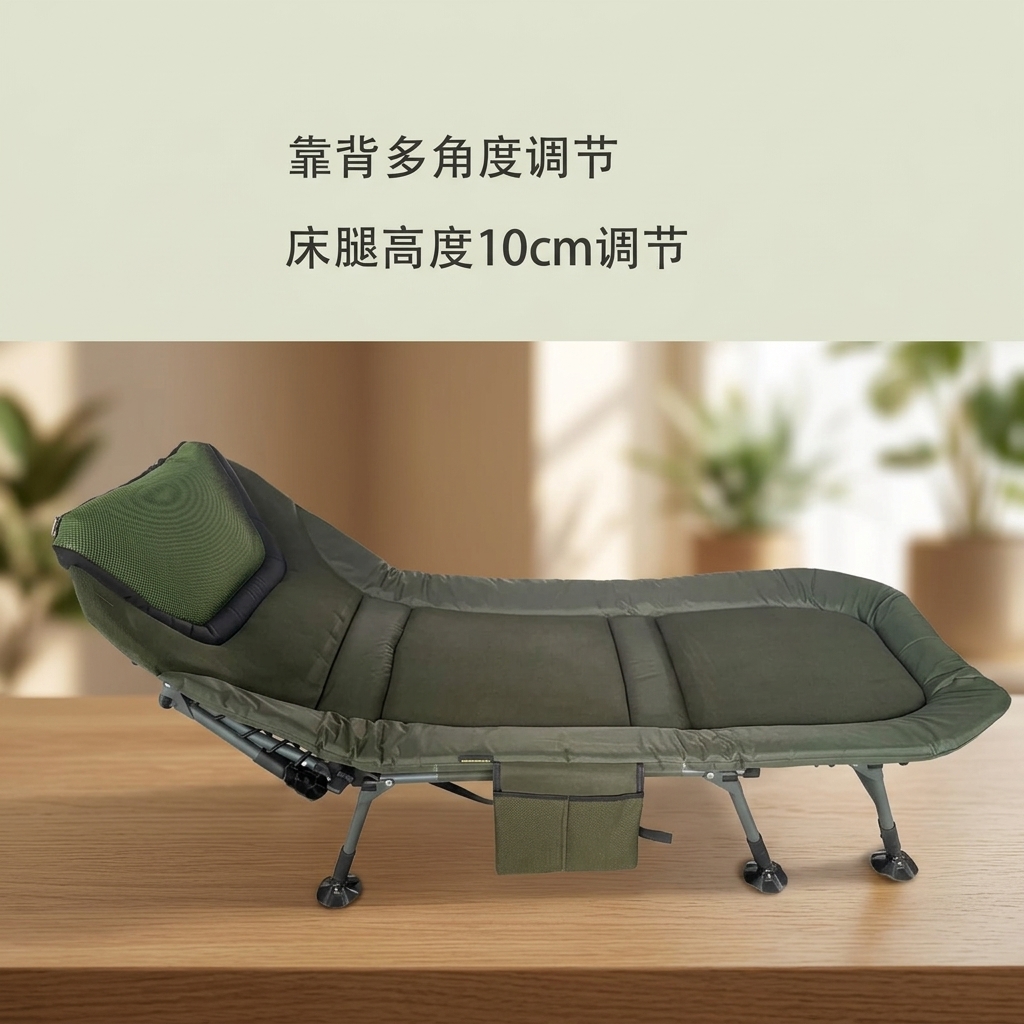 سرير تخييم قابل للطي وقابل للت - مراجعة Outdoor Camping Cot وسعره
