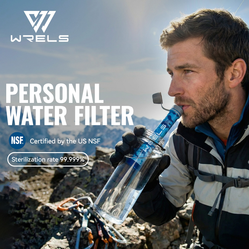 مجموعة فلتر مياه محمولة للاستخ - مراجعة Portable Water Filter وسعره