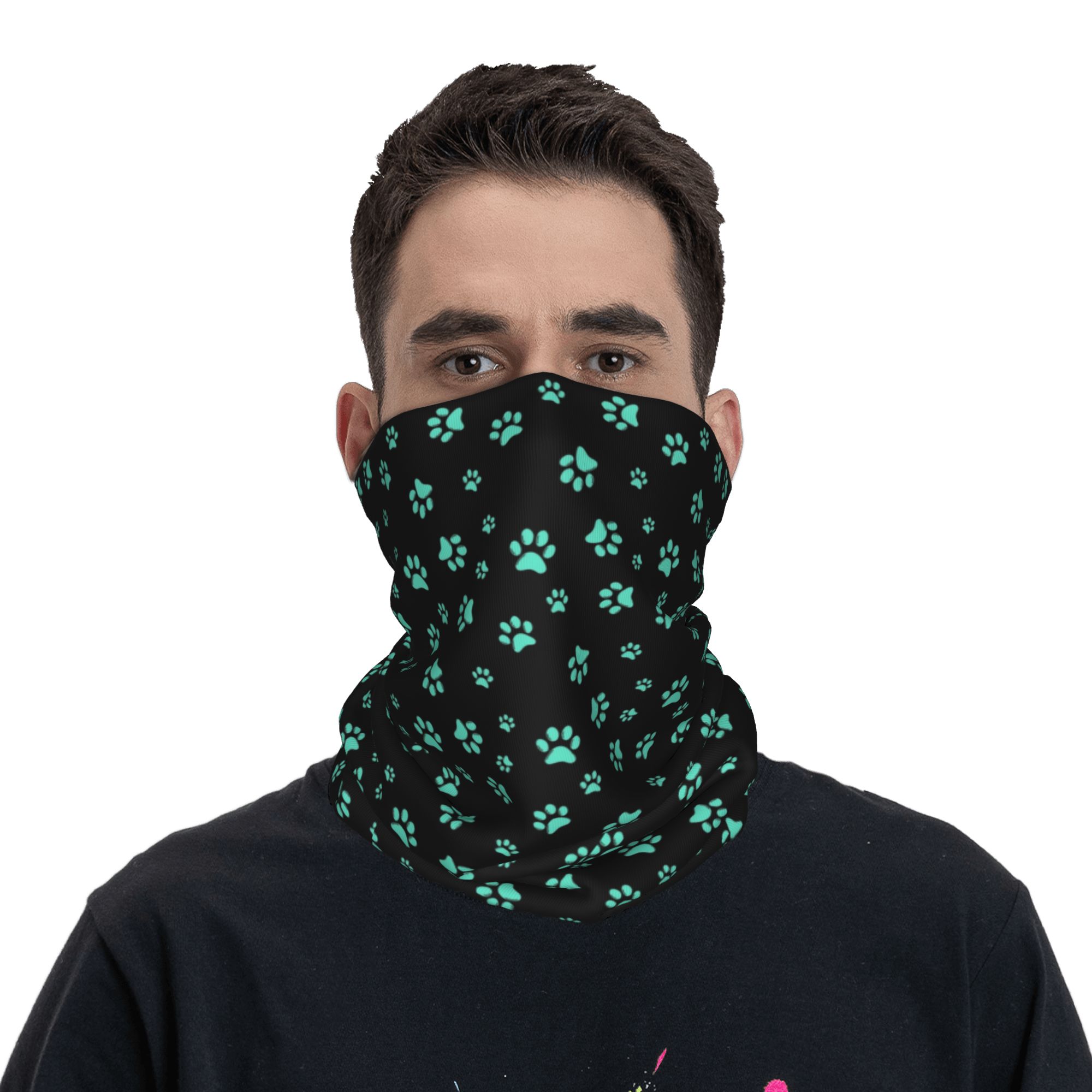 وشاح رقبة مخصص بنمط بصمة مخلب  - مراجعة Trekking Gaiters وسعره