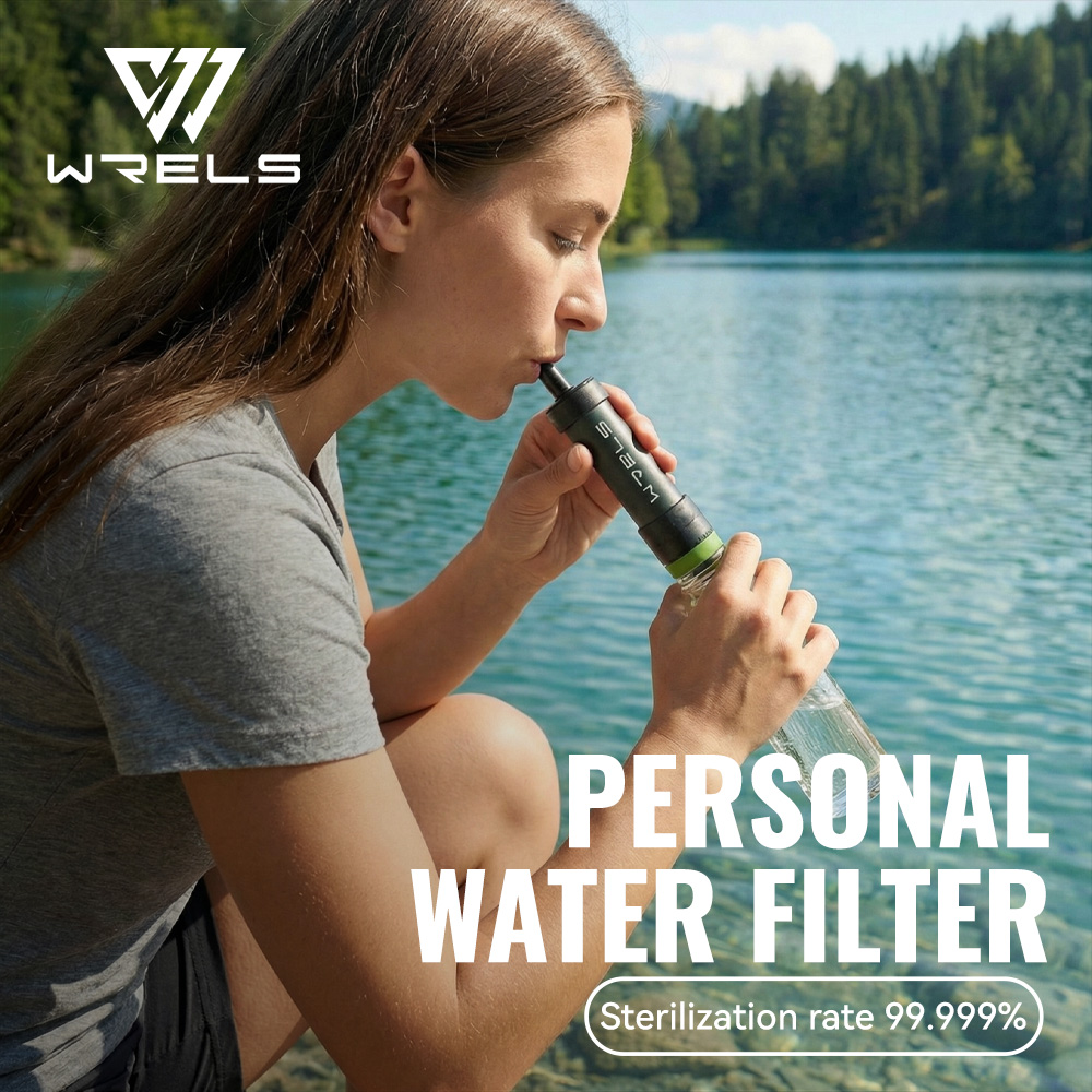 فلتر مياه محمول للتخييم والنجا - مراجعة Portable Water Filter وسعره