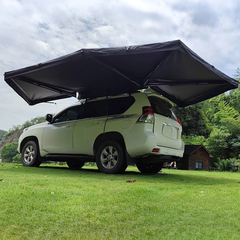 مظلة سيارة على شكل مروحة للتخي - مراجعة Outdoor Camping Fans وسعره