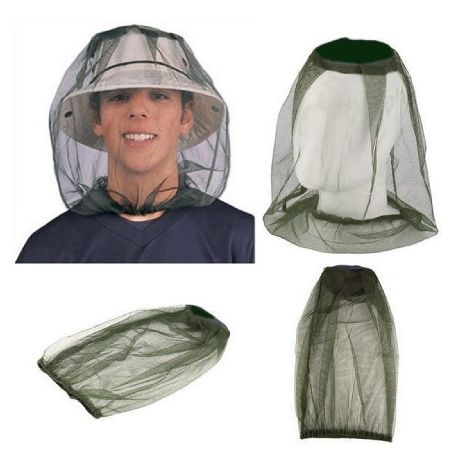 قبعة صيد بشبكة رأسية مضادة للب - مراجعة Outdoor Camping Mosquito Net وسعره