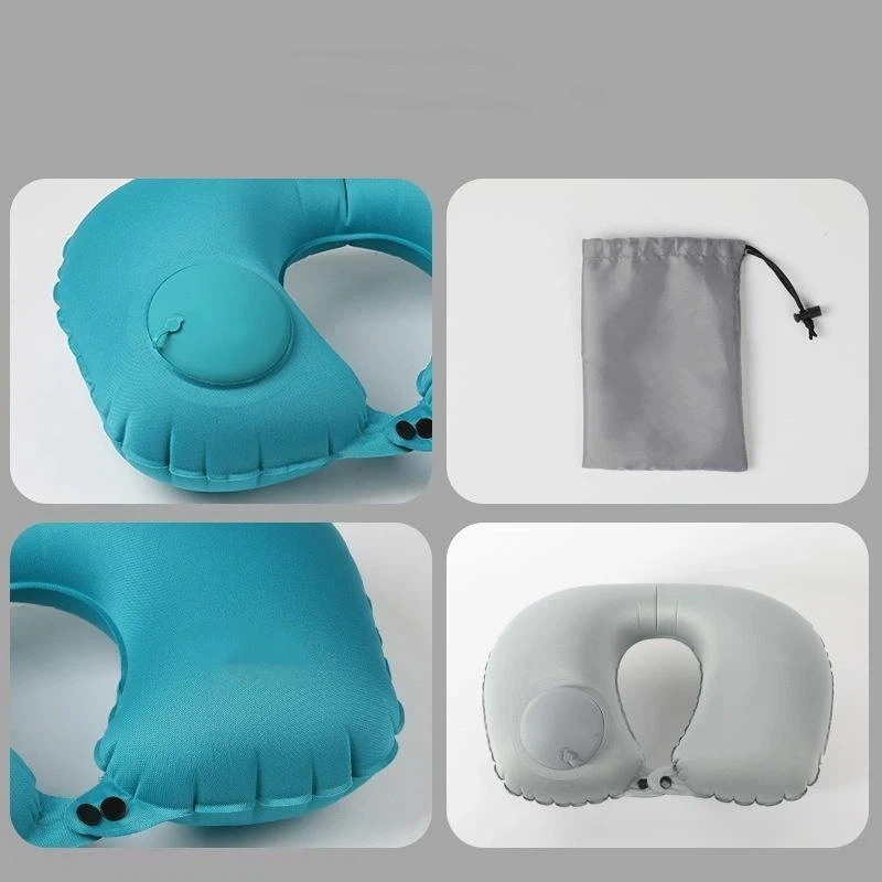 وسادة رقبة قابلة للنفخ محمولة  - مراجعة Outdoor Camping Stores وسعره