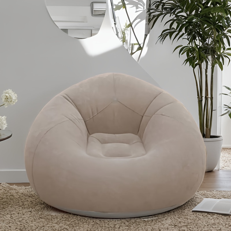 Flocked PVC Inflatable Sofa Ch - مراجعة Outdoor Camping Cot وسعره