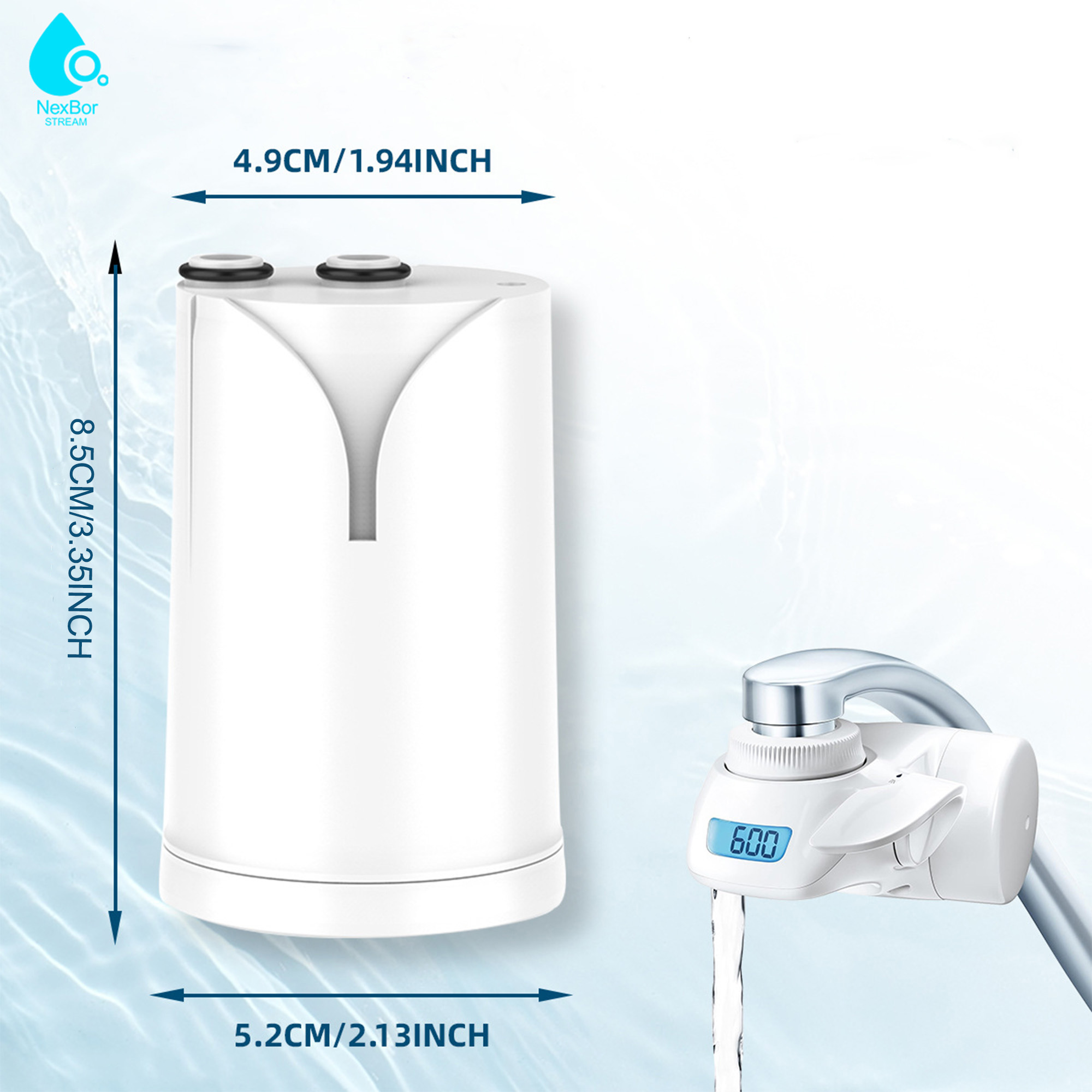 فلتر مياه للصنبور متوافق مع بر - مراجعة Portable Water Filter وسعره